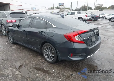 2019 Honda Civic Ex from USA, damaged, VIN JHMFC1F30KX014224
